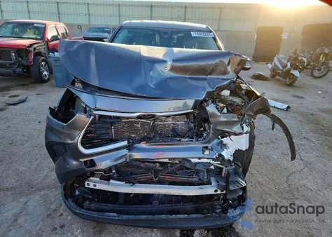 2021 Toyota Highlander L from USA, damaged, VIN 5TDCZRAH5MS534318